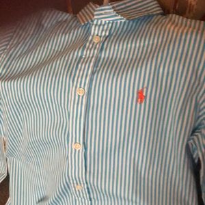 Polo button down shirt
